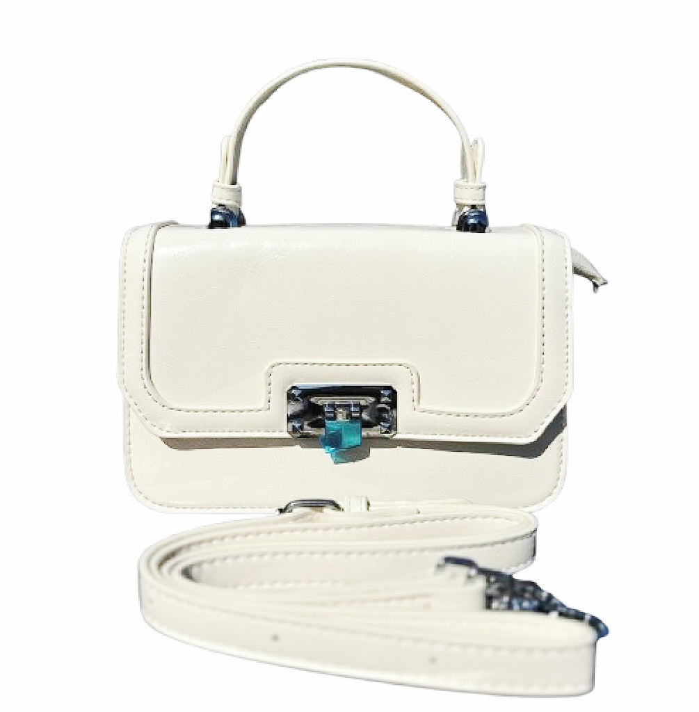 Mini Crossbody Bag - White